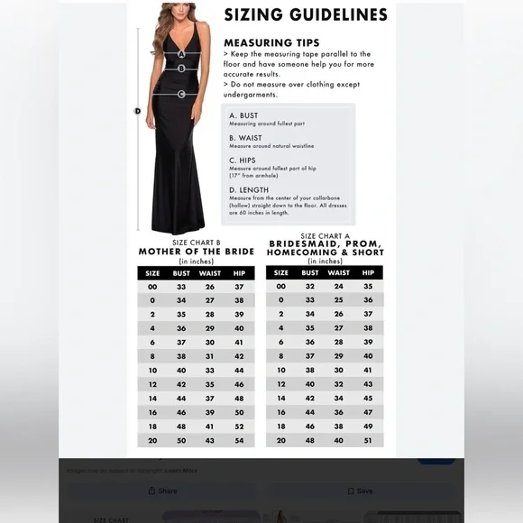 La Femme Pink Blush Gown - Picture 14 of 14